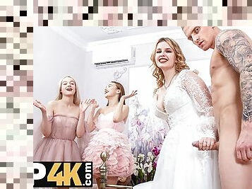 panna-młoda, rosyjskie, robienie-loda, gwiazda-porno, gangbang, blondynka, pieprzenie, 4kąt, ślub