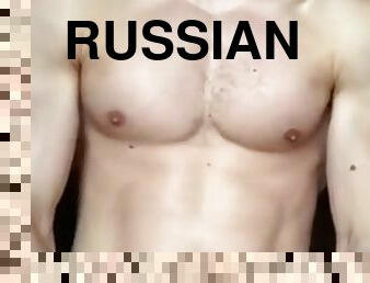 LICK my ASS - Russian DOMINATION of a muscular MAN in the gym! Dirty talk! pov