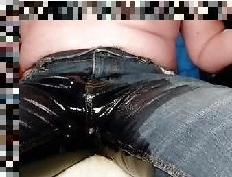 kencing, sukan, homoseksual, seluar-dalam, fetish, solo, jeans, meja