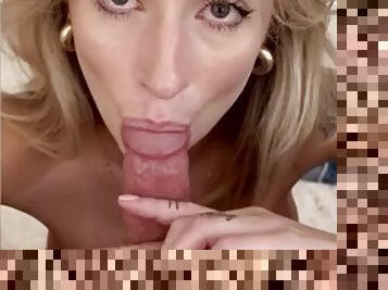 Onlyfans Blonde Blowjob POV Facial