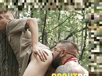 ScoutBoys - Hung DILF, Hairless Virgin Scout Dolf Dietrich