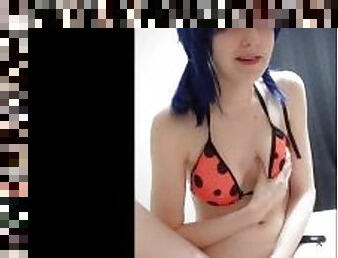 Sexy Miraculous Ladybug (Marinette) Bikini Cosplay Egirl Tease~! (Mystic OnlyFans/Fansly Promo)