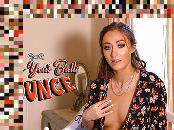 Make Your Balls Bounce - DownblouseJerk