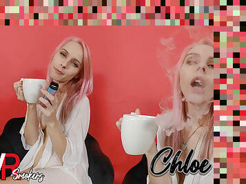 Chloe Toy - Vaping - VRSmokers