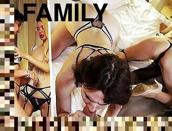 adulterio, papá, mamá-y-chico, orgía, fiesta, esposa, mamá, gangbang, corrida-interna, sexo-en-grupo