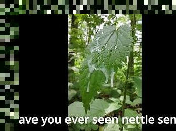 Nature is cumming - Nettle semen - Jizzy joke