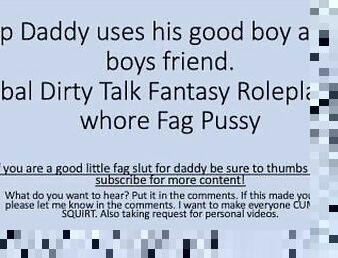 Step Daddy uses his good boy and his boys friend (Dirty Talk Verbal)
