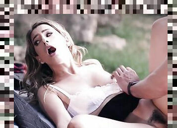 Shy Teen Picked Up And Fucked By A Stranger Outdoor