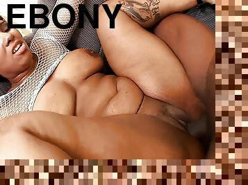 Big Ass And Tits Bbw Ebony Mom Seduce His Big Black Cock Friend To Fuck