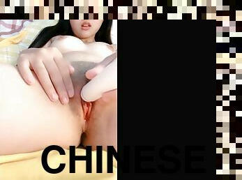 asiático, masturbación, amateur, babes, adolescente, webcam, china