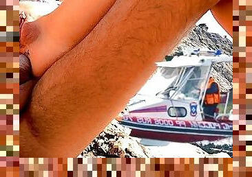 Coast Guard caught during anal fucking