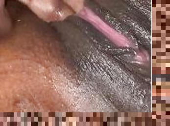 masturbación, orgasmo, squirting, amateur, negra-ebony, primera-persona