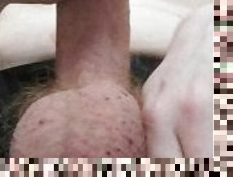 Male Masturbation Closeup