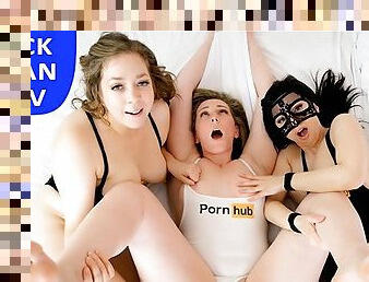 Fuck a Fan POV Virtual Sex - Elle Eros, Hasmik JOI, and Clara Dee POV