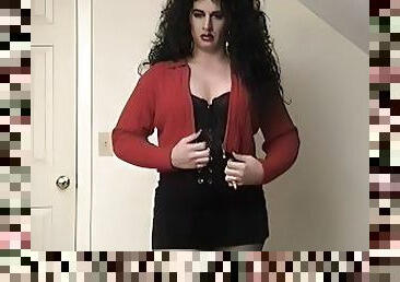 My younger years cross dressing trans smoking lipstick big lips heavy makeup