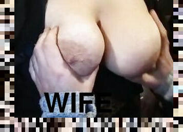 Look At My Wife's Massive Boobs