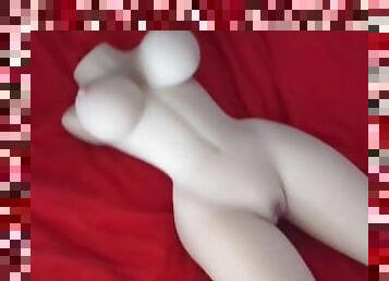 UNBOXING SEXDOLL TORSO TOY WITH BIG TITS - REALISTIC MASTURBATOR