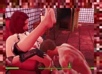 Redhead Orgasm Queen Double Fucked In Bar  Fallout 4 Sex Animation Mods