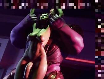 Gamora Vs Thanos - Perfectly Balanced Edition