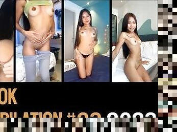 asiatisk, amatør, babes, tenåring, compilation, ludder, thai, undertøy, petite, erting