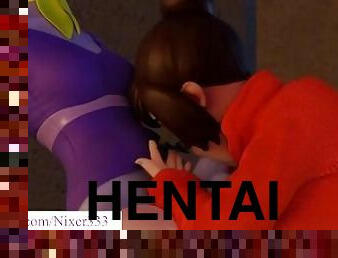 Scooby-Doo Futa Daphne and Velma have a good time Hentai