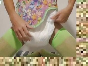 Normal Boy Transforming Into a ABDL DIaper Boy