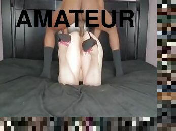 amateur, anal, interracial, milf, ejaculation-interne, belle-femme-ronde, pute, serrée, cocu, trou-du-cul