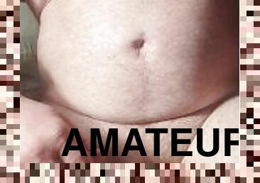 masturbation, amatör, cumshot, ensam, muskulös