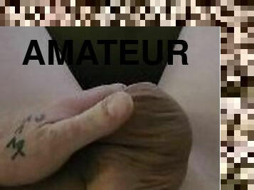 masturbation, gammal, amatör, cumshot, gigantisk-kuk, ung18, sprut, äldre, ensam, bollar