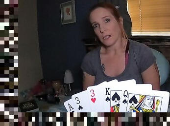 Step Son Plays Strip Poker With Step Mom - Jane Cane